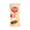 "TOP TRIO CHOCOLATE VANILLA STRAWBERRY" Three-layered milk chocolate ice-cream with vanilla and strawberry flavor 65 g